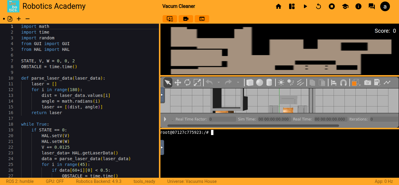 Robotics Backend Local