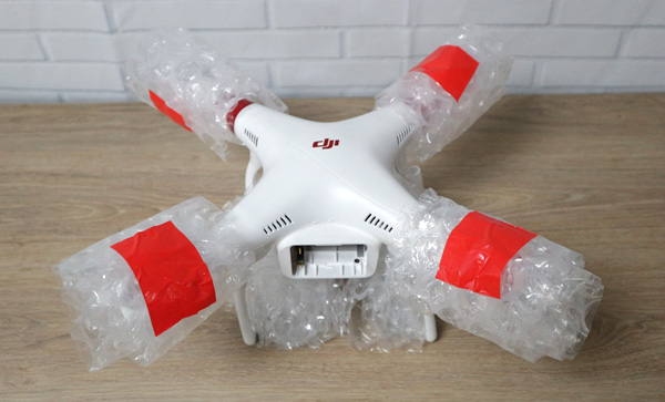 Wrapped Drone